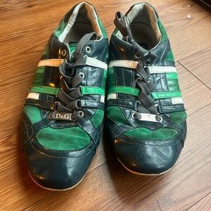 "Dolce & Gabbana Green  and blue, white  Shoes: Stylish Find on Poshmark"